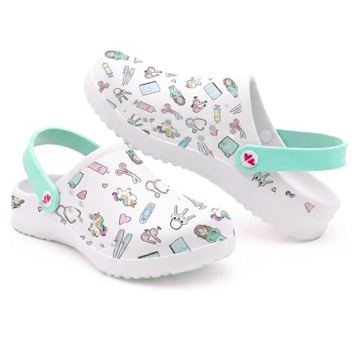 Nurse is Love Zuecos Sanitarios   Calzado de Trabajo para Enfermería | Regalos y Accesorios