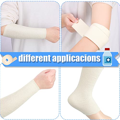 tondiamo cotton tubular stockinette gauze roll tubular arm stocking elastic leg stockinette tubing compression tube sleeve bandage for cast plaster comfort wear sweat absorbent 2 inch x 11 yard