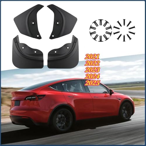Bavettes extérieurs Tesla Modèle Y protection haut de gamme - 7