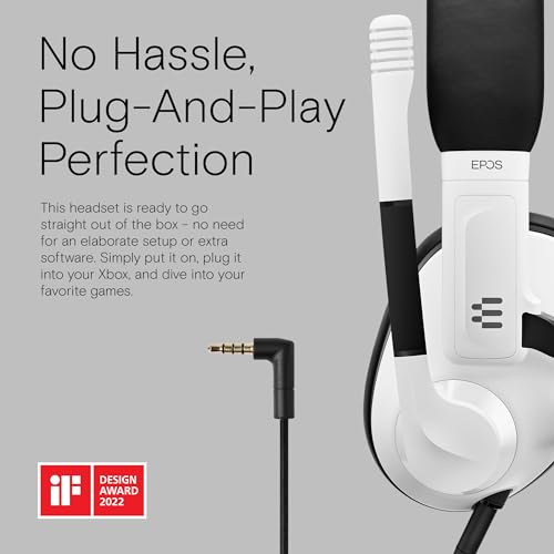 Cuffie EPOS H3 Xbox Edition | Cuffie acustiche cablate chiuse per Xbox, PC, Mac, PS5™, PS4™, Nintendo Switch - Cuffia gaming - Immagine 4