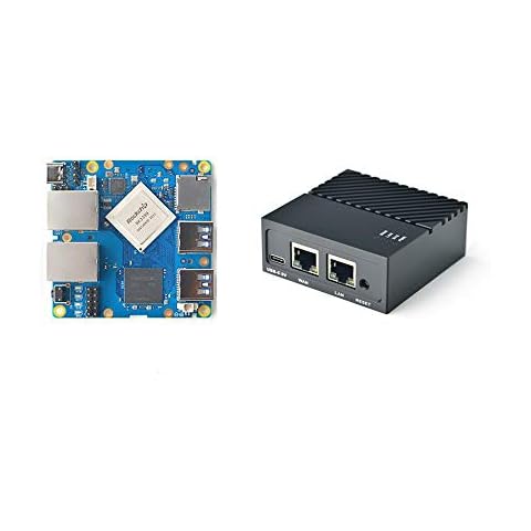 Router Mini Nanopi R4S FriendlyElec con Puertos Ethernet Gbps Cover