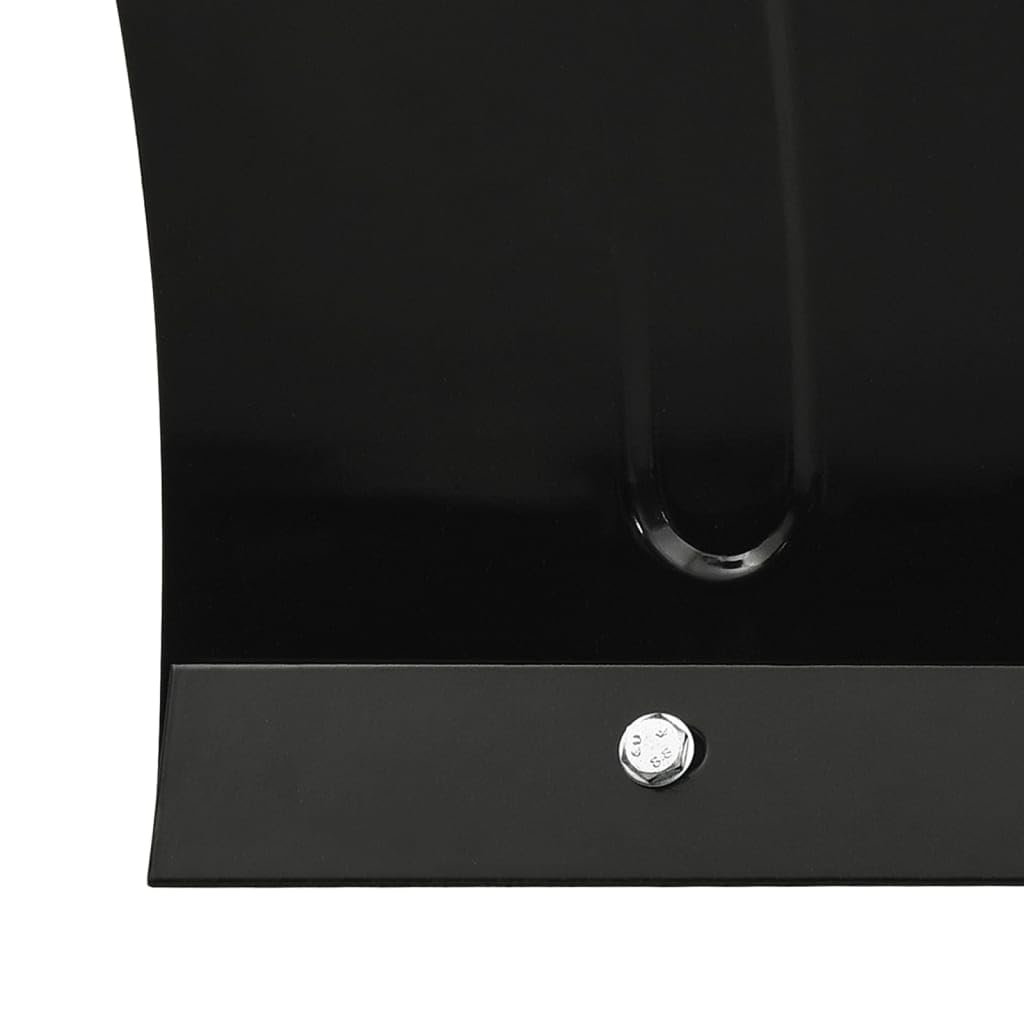 vidaXL Chasse-Neige pour Chariot élévateur 200x48 cm Noir