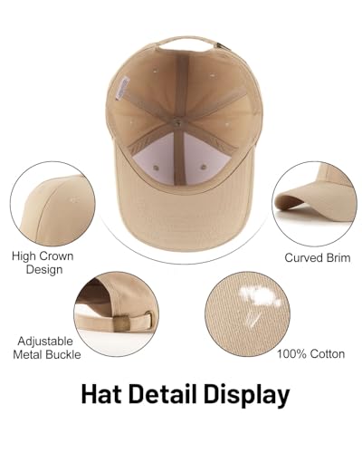 Image of Zylioo Oversize Baseball Cap XXL Big Head Hats for Men Large Dad Hats High Crown Structured Cap Adjustable 22 inch-25.5 inch