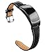 OenFoto Compatible with Gear Fit2 Pro/ Fit2 Leather Band, Replacement Accessories Strap for Samsung Gear Fit 2 Pro SM-R365/ Gear Fit2 SM-R360 Smartwatch