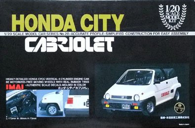 Amazon.co.jp: イマイ 1/20 ホンダシティカブリオレ : ホビー