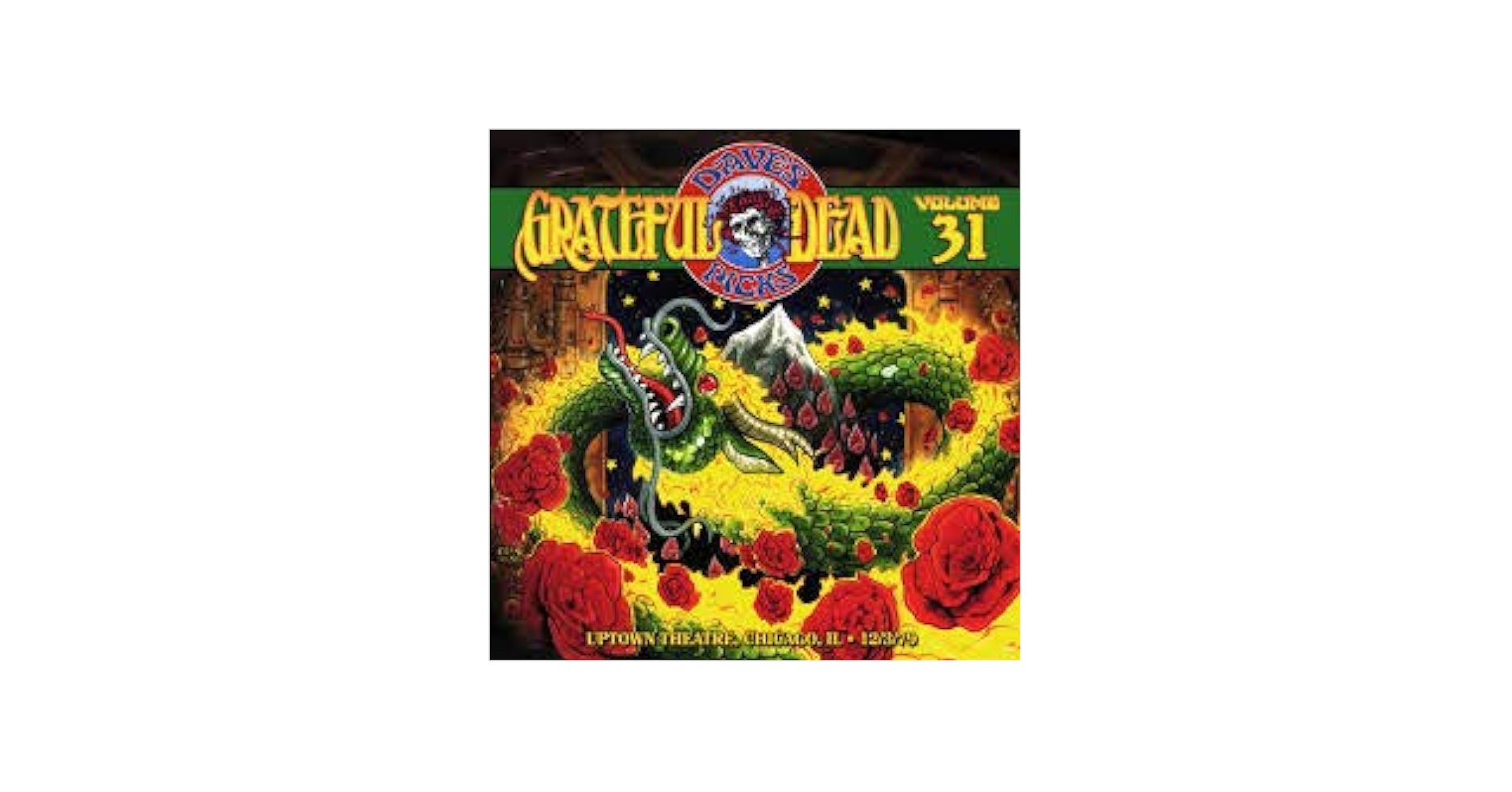 Grateful Dead Dave's Picks Vol.55 限定版 ③ Dave's Picks Vol. 55 Limited Edition Ticket Magnet