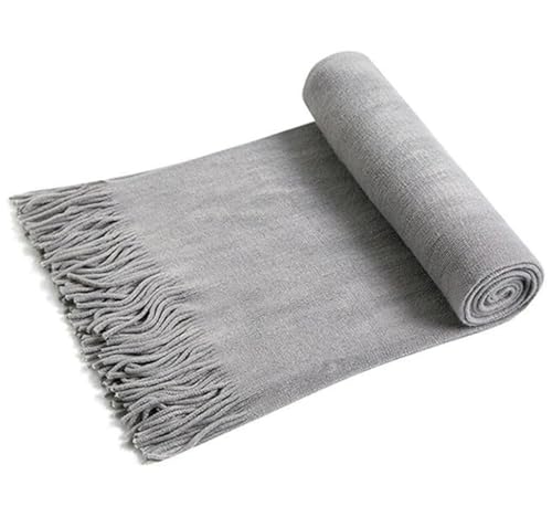 Belsen Winter Warm Cashmere Feel Scarf Women's Plain Soft Long Scarf Shawl Wrap2