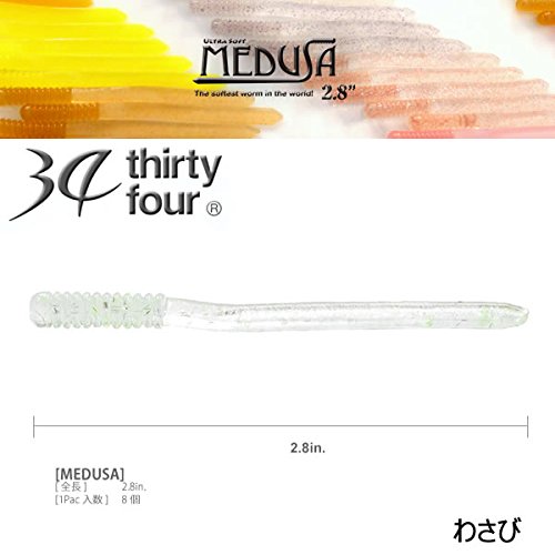 34 メデューサ 2.8in わさび