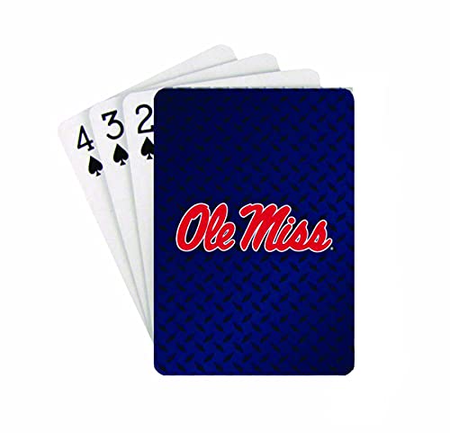 Image of Pro Specialties Group NCAA Unisex-Adult Diamond Plate Playing Cards
