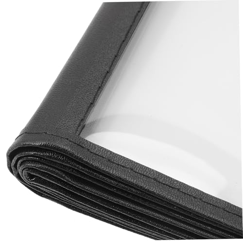 Couverture de menu transparente PVC protège-menu lavable contre les tâches