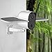 Outdoor Solar Battery Powered Security Camera, SOLIOM S60 1080P Home Wireless IP Cam with Accurate Motion Detection; Wide Angle Range, Quick Alert and Night Vision