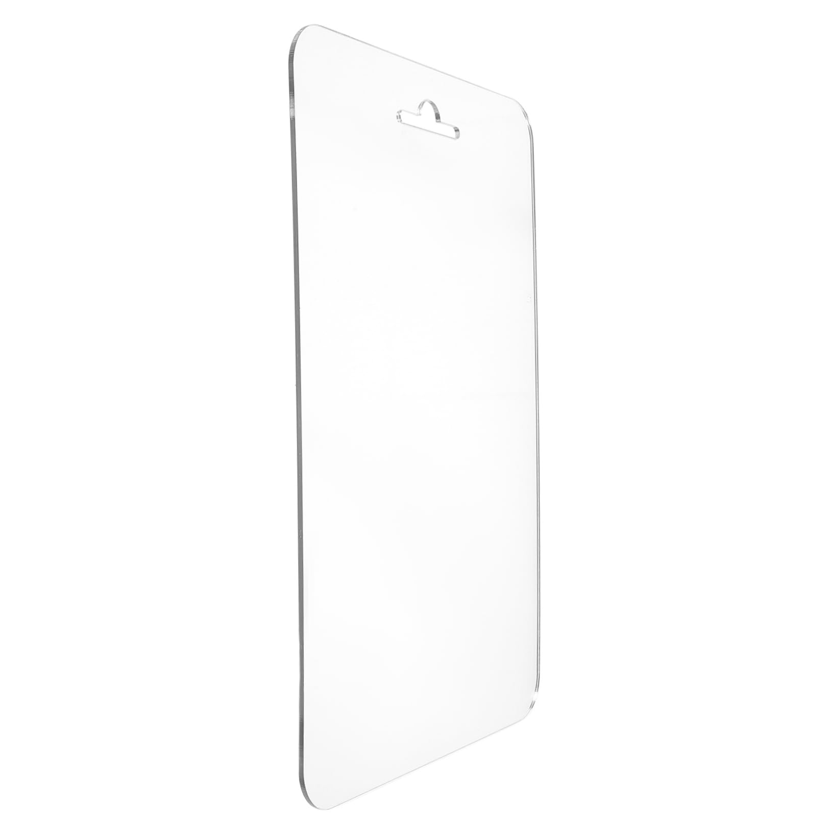 IWOWHERO Men's Women's Unbreakable Makeup Mirror 30x20cm Acrylic Fog Wall Hanging for Bathroom Camping Travel