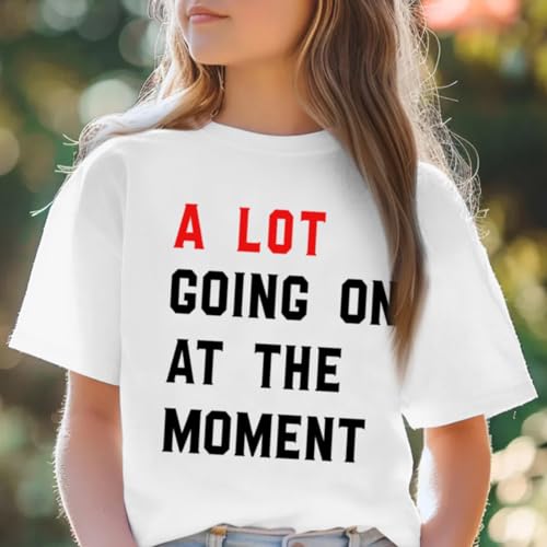 A Lot Going On at The Moment Shirt Kids Girls Cute Country Concert Outfits Nashville Gifts Tshirt Funny Graphic Tees2