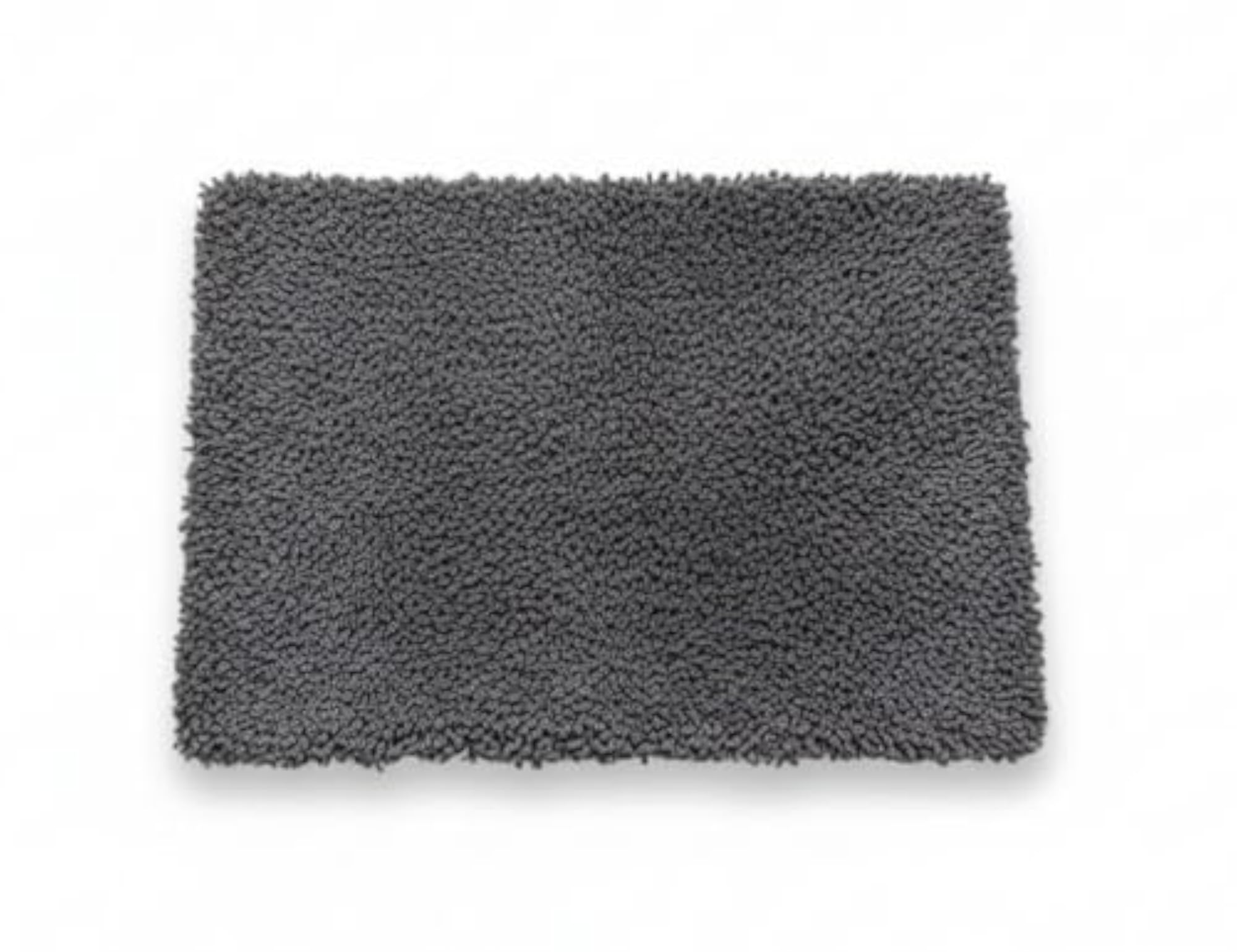 Soft Microfiber Rectangular Bath Mat, Quick Dry, Anti-Skid