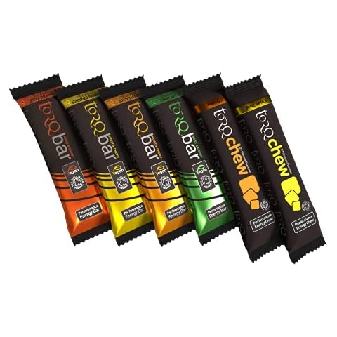 TORQ Organic BAR Sampler Pack BOX6, Black Cover