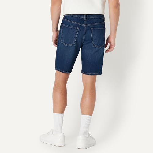 Image of Amazon Essentials Men's Heavyweight Stretch Straight-Fit Jean Shorts