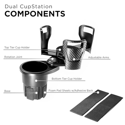 Portavasos Expandible Limitless Dual CupStation Negro miniatura 3
