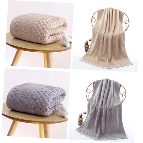 Toalla de baño de algodón puro Artibetter, un modelo grueso y muy absorbente para el hogar 2