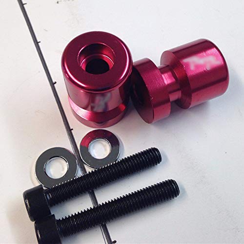 Hk Group Swingarm Spools Sliders Red "Rr" Engraved Logo Cbr 1000Rr600Rr Suzuki Gsx 1300R/Gsx-R 1000/Gsx-R 1100/Gsx-R 600/Gsx-R 750/Ducati/Kawasaki Zx1000 Ninja Zx-10R #TOP2
