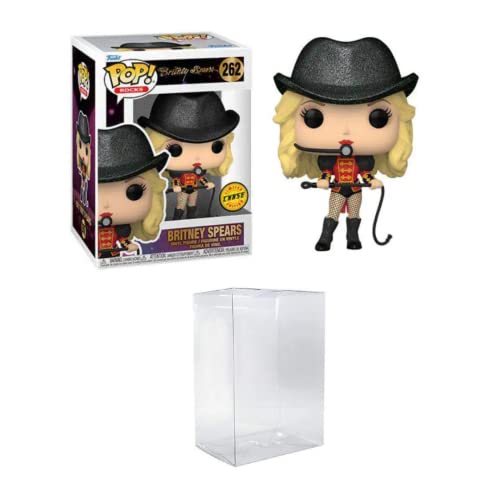 Funko Pop! Rocks: Britney Spears - Circus Chase Bundled with a Byron's Attic Pop Protector, Multicolor