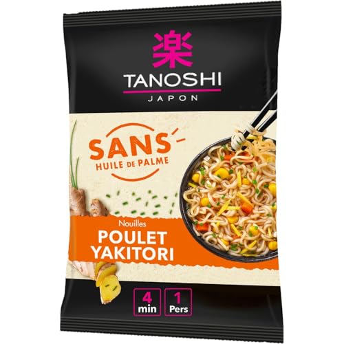 Nouilles japonaises yakoshi au poulet pour vos pauses déjeuner rap