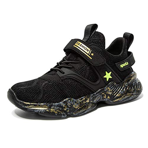 Boys Sneakers Lightweight Athletic Running Shoes Breathable Sport Shoes Casual Trainers