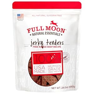 Full Moon All Natural Essentials Beef Jerky Tenders Free Range Human Grade 24 oz