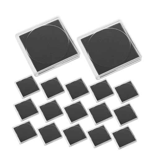Caja de almacenamiento para monedas multifuncional 25 piezas miniatura 1