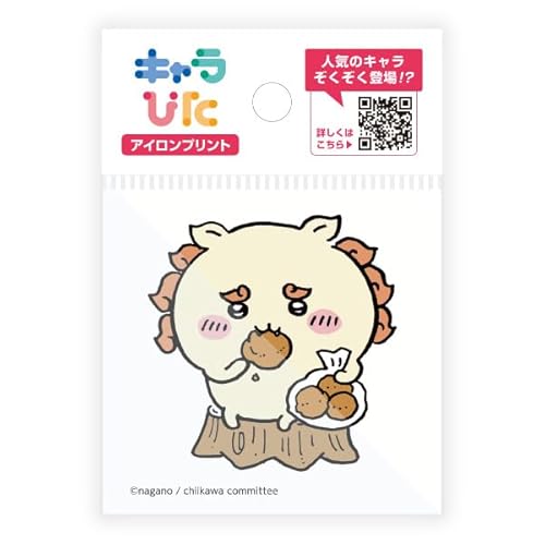 キャラぴた ちいかわ シーサー アイロンプリントシート⑧ ミニ CK-A-202307-mi5 ミニサイズ 65×65mm 専用熱転写シート