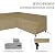 Easy-Going Patio L-Shaped Sectional Sofa Cover, 83“X104 Waterproof Outdoor Sectional Cover, Heavy Duty Garden Furniture Protector (Left Facing, Camel)