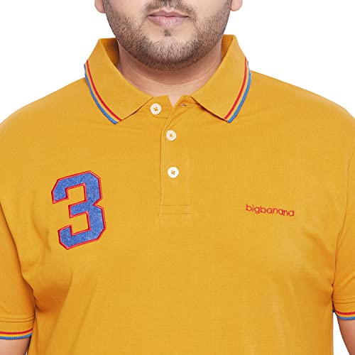 Image of Bigbanana Plus Size Men's Regular Fit Polo Tshirt