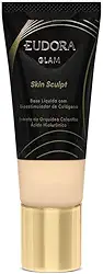 Eudora Glam Skin Sculpt Base Líquida Semi Matte Cor 10 30ml