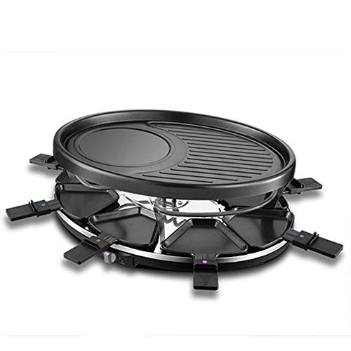 ZXCVB Double-layer Electric Grill Electric Baking Pan Skewer Iron Plate Barbecue Meat Machine Home Smoke-free Non-stick Grill, Double-layer Barbecue, Capacity Separation Easy To Clean