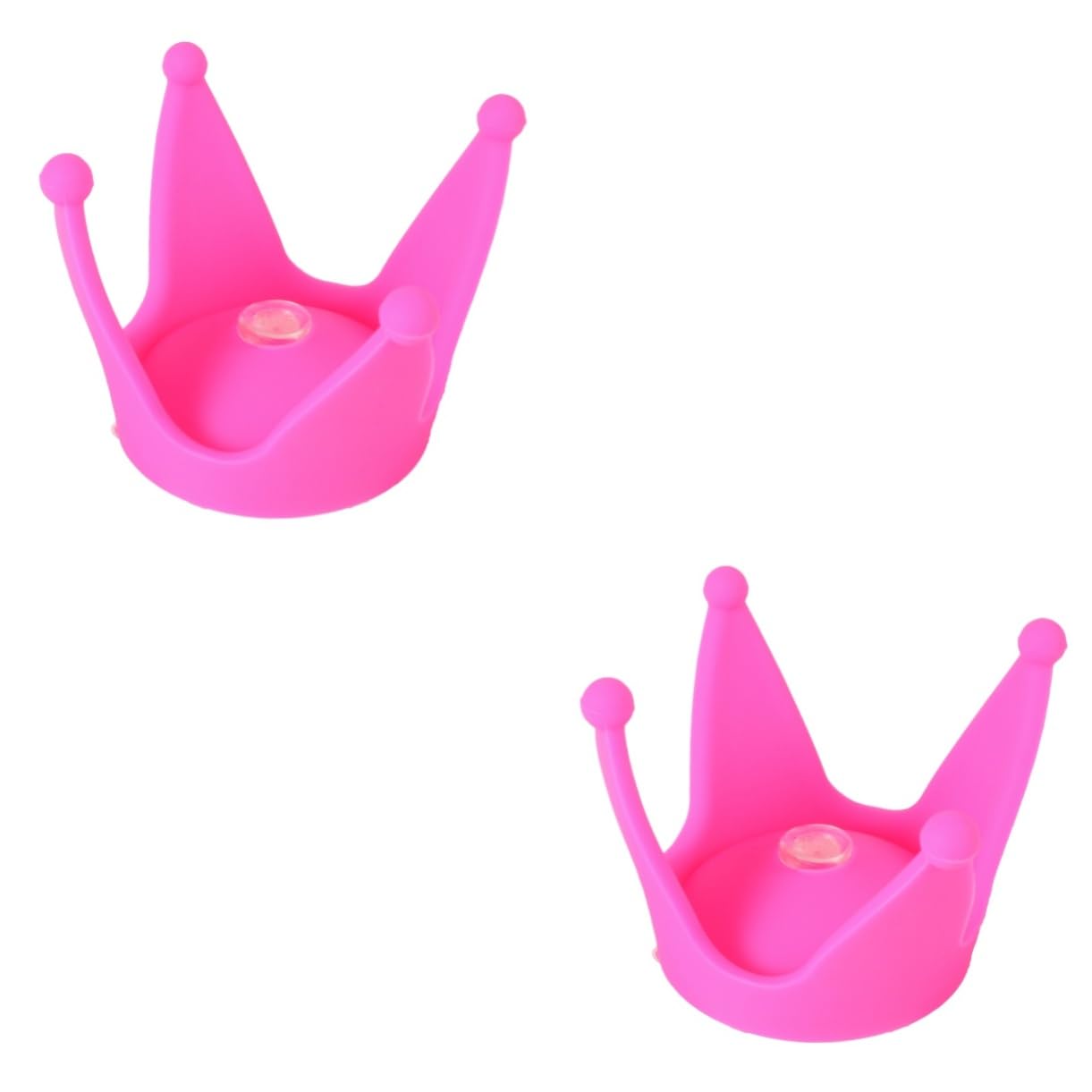 TENDYCOCO2 Pcs Accessories Helmet Decorate Men and Women Sucker Electric Car