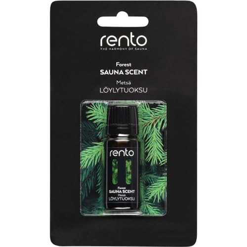 RENTO Essential Oil for Sauna 10 ml (0.34 Fl. Oz.),