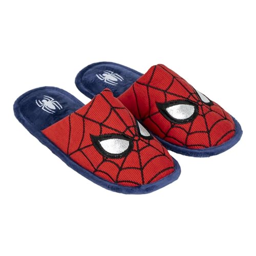 CERDÁ LIFE'S LITTLE MOMENTS Mixte Enfant Zapatillas De Casa Abierta Spiderman, Rouge, 30/31 EU
