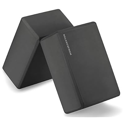 Fitvids Set of 2 High Density Premium - EVA Yoga Blocks, 9x6x4 Each