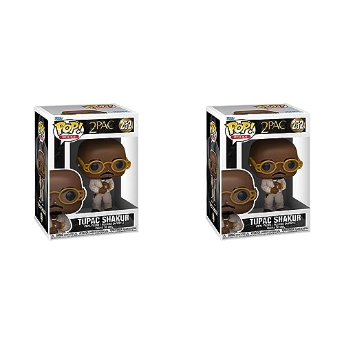 Funko Pop Pop! Rocks: Tupac - Loyal To The Game Multicolor (Pack Of 2)