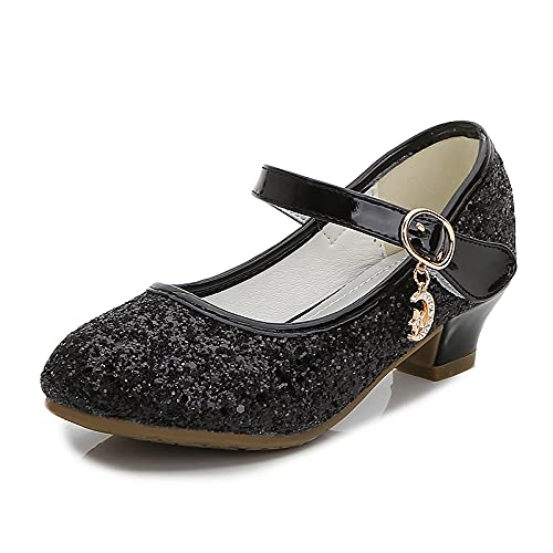 Girl's Princess Mary Jane Pump Shoes - Pink Silver Blue Purple White - Size 12 Months