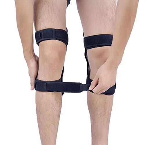 Knee Pads 1 Pair Knee Brace Support Leg Power Knee Stabilizer Pads Booster Rebound Spring Knee Brace Support
