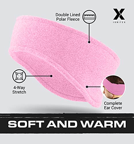 Ign1Te Ear Warmer Headband - Winter Fleece Ear Cover For Men & Women - Warm & Cozy Cold Weather Ear Muffs For Running & Cycling #TOP5