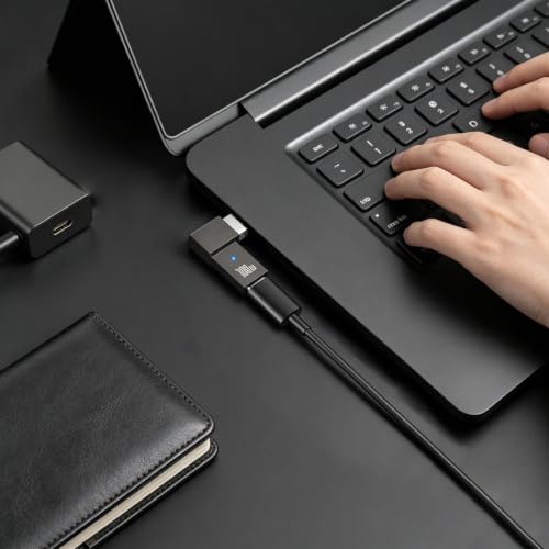 Convertidor USB C a punta delgada rectangular en aleación de aluminio 6