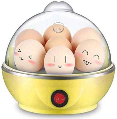 ZEBRA CLUB 7 Electric Egg Boiler, Egg Steamer, Home Machine Egg Boiler with Egg Tray (Multicolor)