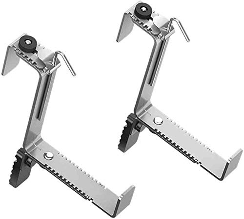 Emsa 516704 Blumenkastenhalter | Für Casa Mesh und My City Blumenkästen | Stufenrastung | Kein Verrutschen | Anthrazit