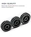 HOPLEX 48P Pinion Gear Set Hardened Metal 25T 27T 29T with Screwdriver for 3.175mm Shaft 1/10 RC Brushless Brush Motor
