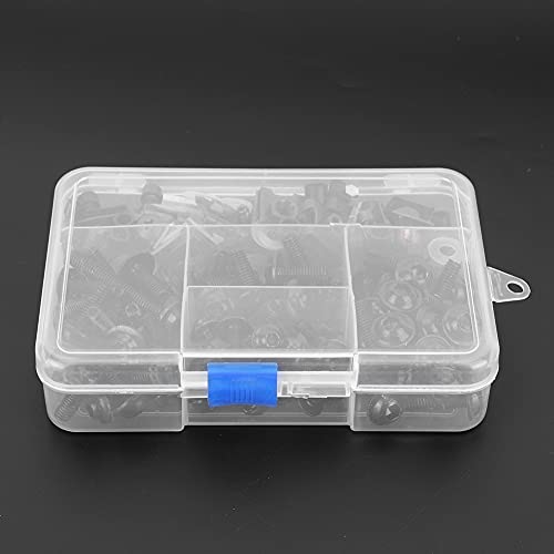 177 parafusos de motocicleta, parafuso de carenagem universal M5 M6 clipe de ajuste para Honda Sport