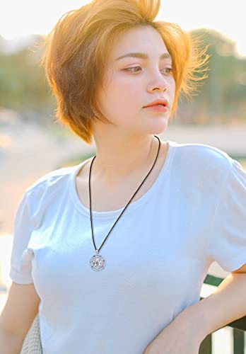 Collar EUDORA Tetragrammaton Pentagrama Plata 925 Unisex