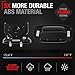 Tailgate Handle Assembly & Bezel - Compatible with 999-2007 Chevrolet Silverado 1500, 2500, 3500; 1999-07 GMC Sierra 1500, 2500, 3500 (Classic, HD, HD Classic) - Smooth Black - OEM 15228539, 15997911