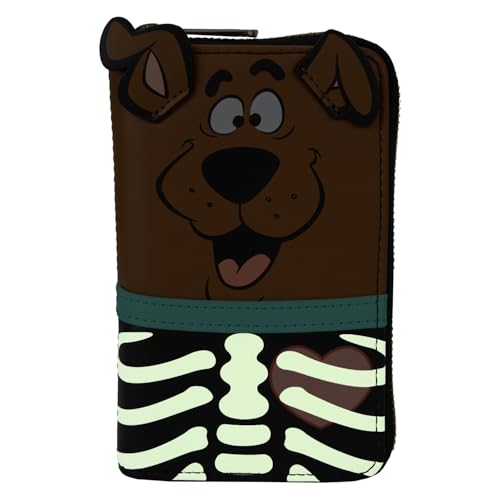 Loungefly Scooby Doo Skeleton Scooby Cosplay Zip Around Wallet4