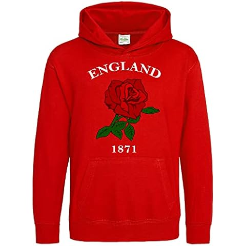 Purple Print House England Rugby Hoodie for Kids Cover